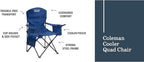 Coleman Portable Camping Chair with 4-Can Cooler, Cushioned Seat & Back with Side Pockets & Cup Holder, Carry Bag Included, Great for Camping, Tailgating, Firepits, Patio, & More - Image 8