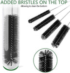 CiaraQ Bottle Cleaning Brushes, 9.8 Inch Nylon Tube Brush Set, Cleaner - Image 2