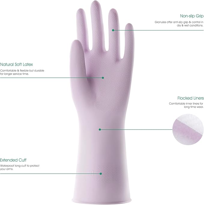 COOLJOB Small Household Rubber Gloves - Image 2
