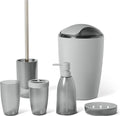Amazon Basics 6-Piece Bathroom Accessory Set by AmazonBasics