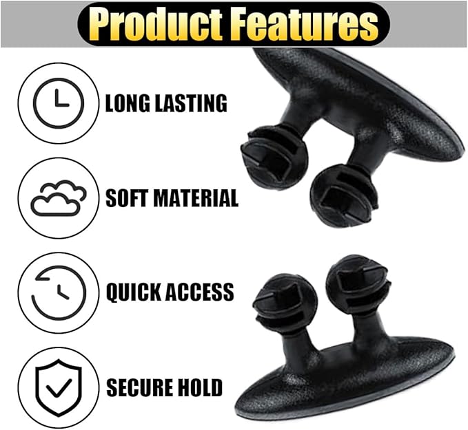 4PCS Car Cable Clips USB Cable Line Clip Holder - Image 3