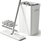 JOYMOOP Mop and Bucket with Wringer Set, Wet Dry Wall Cleaner with Long Handle by JOYMOOP