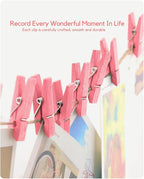 Clothes Pins Mini Clothespins Pink - Image 8