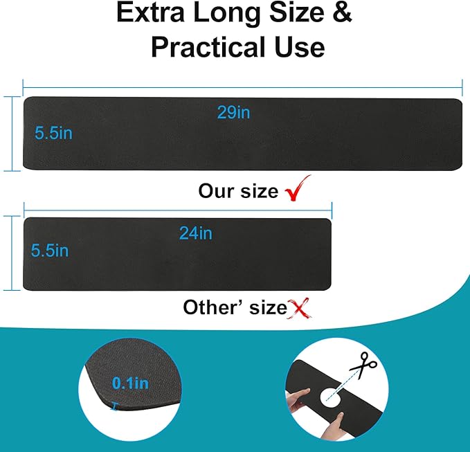 Customizable Faucet Mat for Kitchen Sink: 29"L x 5.5"W Quick Drying Kitchen - Image 6