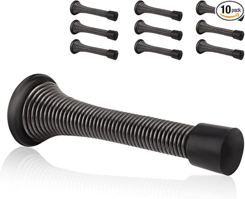 10 Pack Spring Door Stopper Oil Rubbed Bronze by KOVOSCH