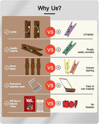 Mini Clothes Pins Wooden Colored Small Clothespins - Image 2