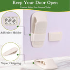 Fursafe&Q Rubber Door Stoppers for Bottom of Door, Door Stop Wedge - Image 3