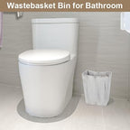 SEHERTIWY Wood Trash Can, Farmhouse Wastebasket Bin - Image 6