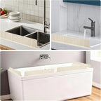 EEEKit Silicone Kitchen Sink Splash Guard, Sink Splash Protector - Image 7
