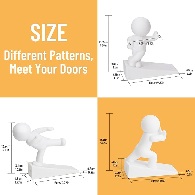Cute Door Stopper, Decorative Door Wedge - Image 2