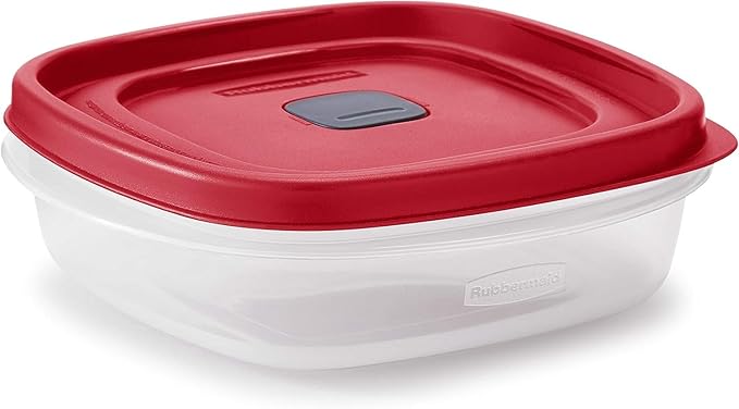 Rubber maid Food Storage Containers Three Cup Food Storage Containers 7 Peice - Image 2