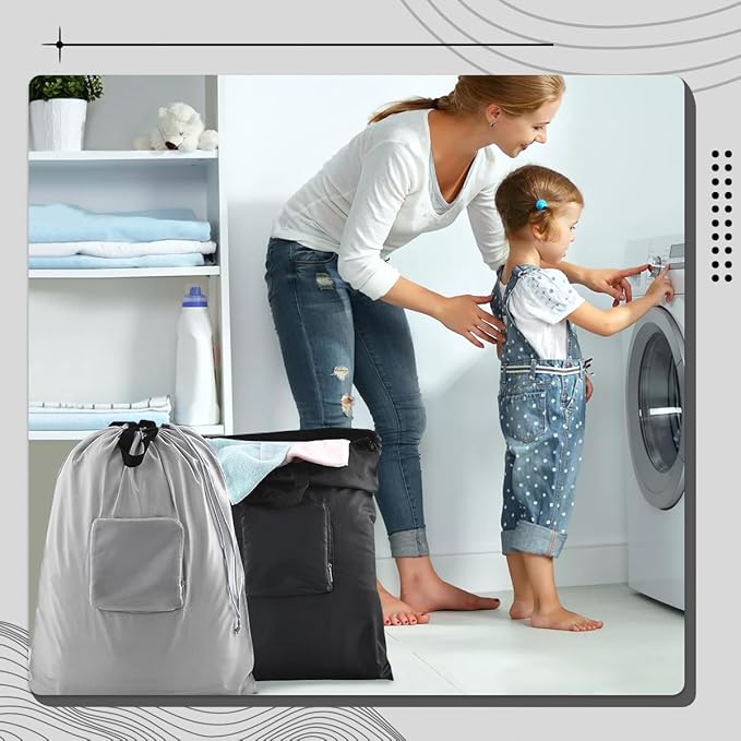 Travel Laundry bags, Dirty Clothes Travel Bag - Image 4
