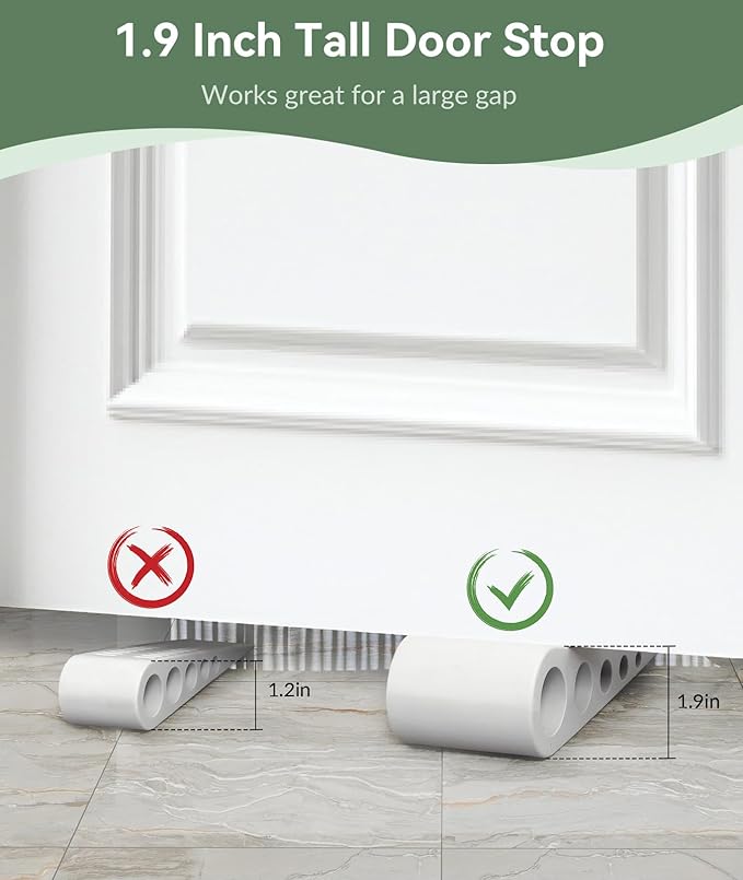 1.9 Inches Heavy Duty Door Stopper, Rubber Door Stop, Door Stoppers - Image 2