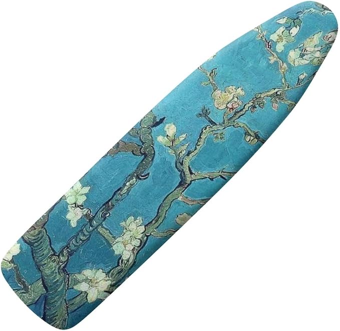 Almond Blossom Ironing Board Cover and Pad 15x54 Van Gogh Padding Decorative by Tongluoye