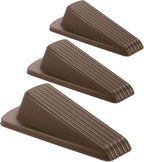 Crosize Rubber Door Stoppers for Floor, Door Stop Wedge for Heavy Duty Door by Crosize