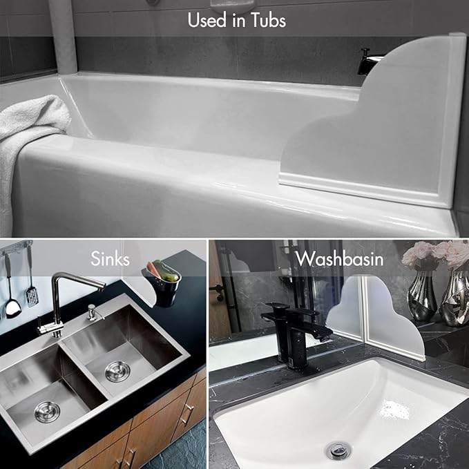 Shower Splash Guard Kit, Large Splash Guards - Image 5