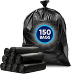 Tasker 55-60 Gallon Trash Bags Heavy Duty | Mega ValuePack 150 Bags | Large - Image 9