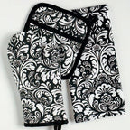 DII Cotton Dish Towel Set Damask Print - Image 10