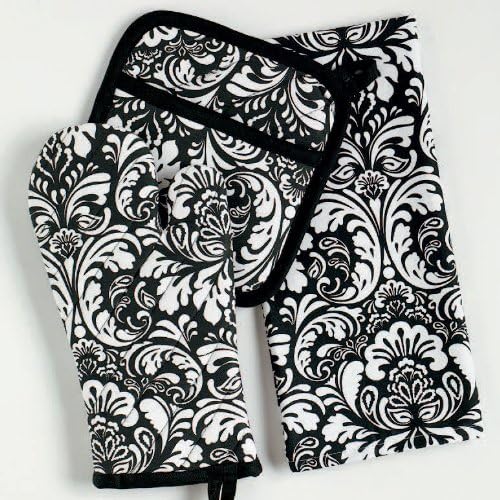 DII Cotton Dish Towel Set Damask Print - Image 10