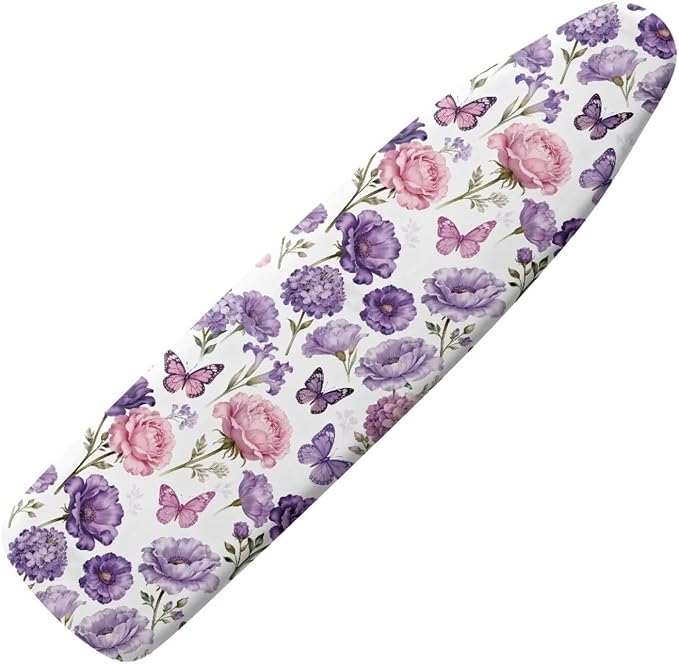 Butterfly Rose Flower Iron Board Cover by Hinthetall