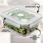 3300 ml/ 112 oz LARGE Glass Food Container - Image 6