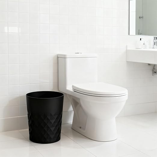 Bathroom Trash Can 1.8 Gallon Garbage Can Waste Basket Recycling Bin - Image 4