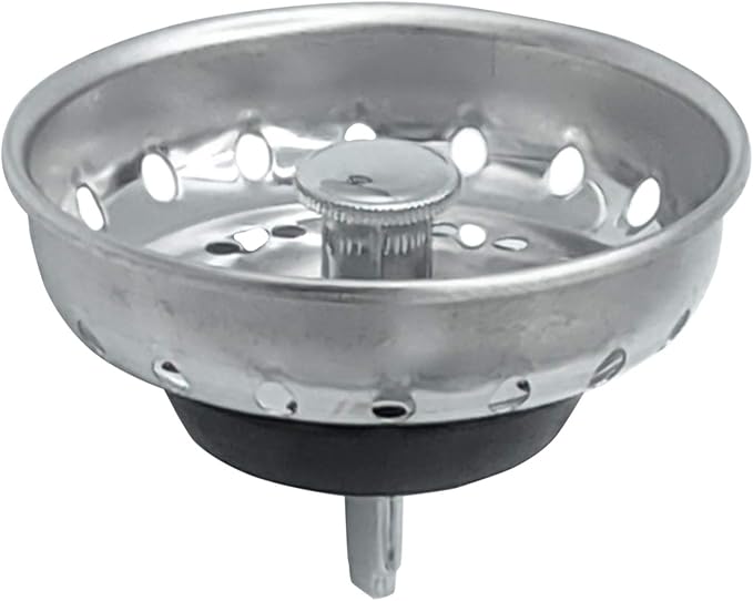 Replacement Kitchen Sink Stainless Steel Basket Strainer by AvalonWater