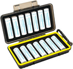 KIWIFOTOS 14 Slots 18650 Battery Organizer Case Protective Hard Storage Case by KIWIFOTOS