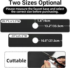 LOPNUR Faucet Mat for Kitchen Sink Protectors, 24 Inch Long Kitchen Sink Splash - Image 9