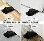 Door Stop for Bottom of Door, Non-Slip Security Door Stopper for Carpet - Image 3