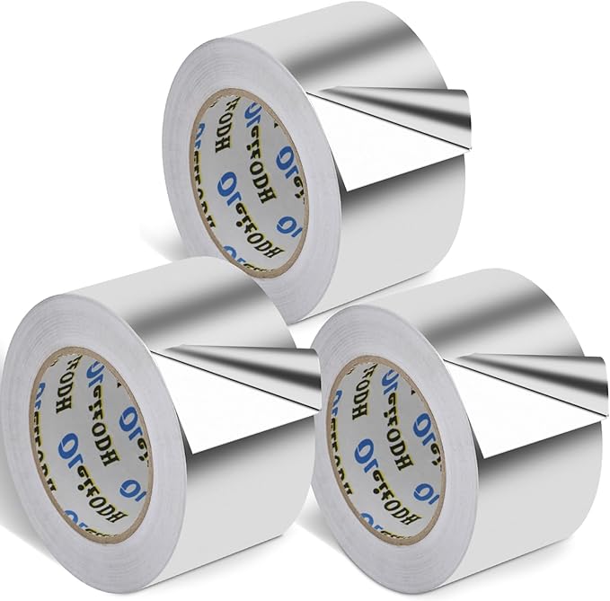 3 Pack Aluminum Foil Tape Bulk by Oleitodh