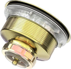 KONE 3-1/2 Inch Kitchen Sink Drain Assembly Stainless Steel Gold Kit - Image 3