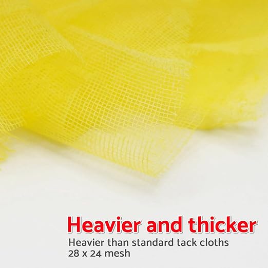 S&F STEAD & FAST Tack Cloth, Heavy Duty High Density 28×24 Mesh, Tack Cloths - Image 4