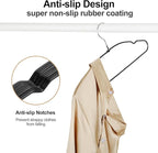 TOPIA HANGER Metal Hangers 20 Pack, Non Slip Clothes Hangers Space Saving - Image 5