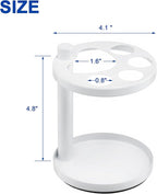 Metal Toothbrush Holder Stand for Bathroom: Stainless Steel Ventilated Organizer - Image 9