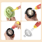 3 Pcs 3 in 1 Cup Lid Cleaning Brush Crevice Cleaning Brush - Image 3