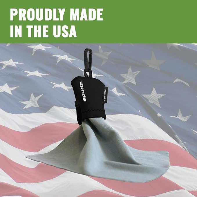 SPUDZ Ultra Microfiber Lens Cleaner – Closable Pouch, Washable – - Image 5