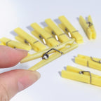 60PCS Baby Shower Clothespin Games Mini Clothes Pins 1.4 inch - Image 6