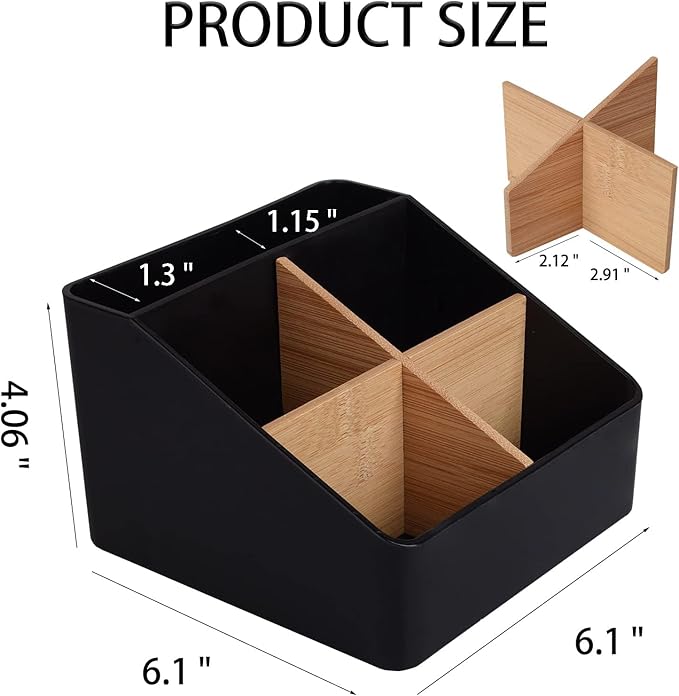 Toothbrush Holder for Bathrooms, 5 Slots Tooth Brush Holder - Image 6