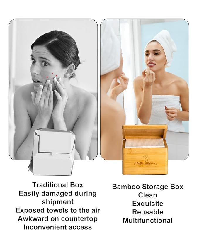 Clean Facial Towels, 1 Box - Image 3