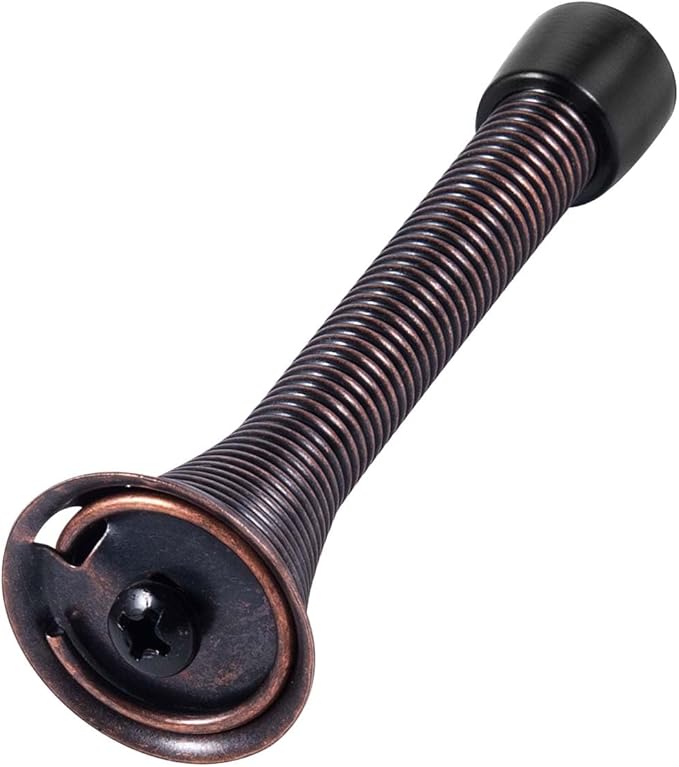 24 Pack Spring Door Stops 3 1/4 Inch Flexible Heavy Duty Spring Door Stopper - Image 8