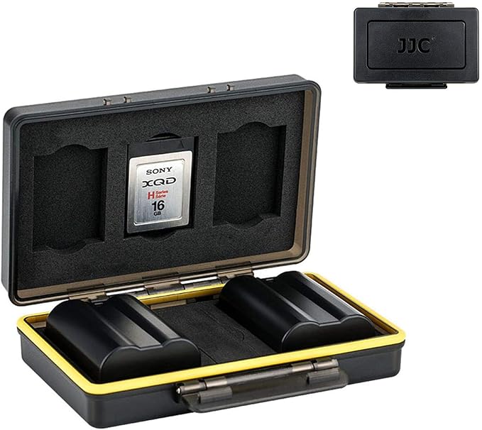 Nik. EN-EL15 EN-EL14 Camera Battery Memory Card Storage Case Holder by JJC