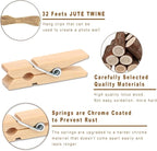 1.35 Inch Mini ClothesPins for Photo【100 Pcs】 - Image 2