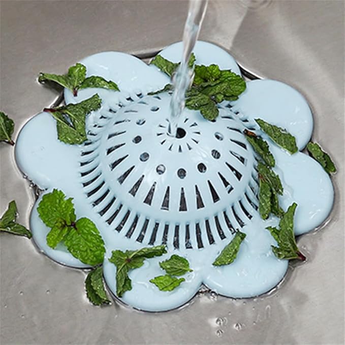 Hair Catcher Silicone Hair Stopper Shower Drain Covers - Image 3