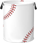 Baseball Texture Laundry Hamper Bag by Unknown