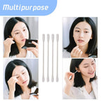 400pcs Organic Cotton Swabs for Infant Baby/kid/Adult, Round&Spiral Head Qtip - Image 6