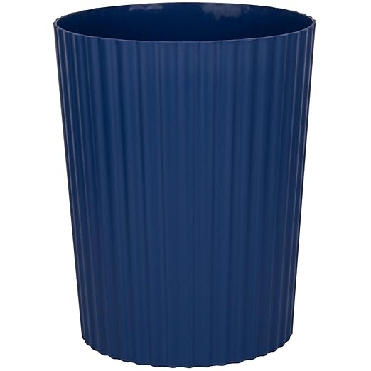 JiatuA Small Trash Can Plastic Wastebasket Round Garbage Container Bin by JiatuA