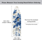 Ironing Board Cover Full Size, Retro Flower Ironing Cushion - Image 5