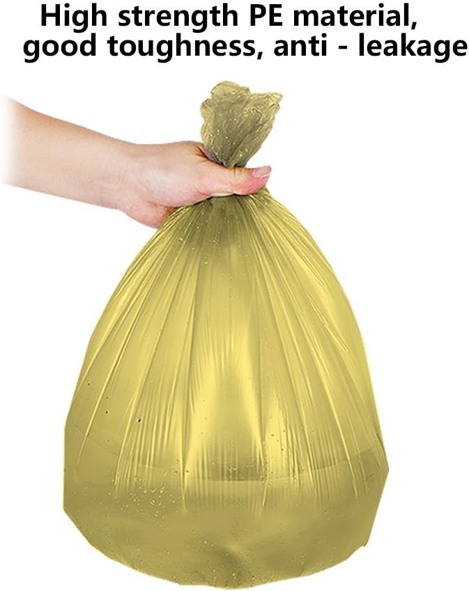 5 Rolls Small Trash Garbage Bags, 4 Gallon Strong Thin Material Disposable - Image 4