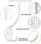 14 Pack Coat Hooks Wall Mounted - Image 3